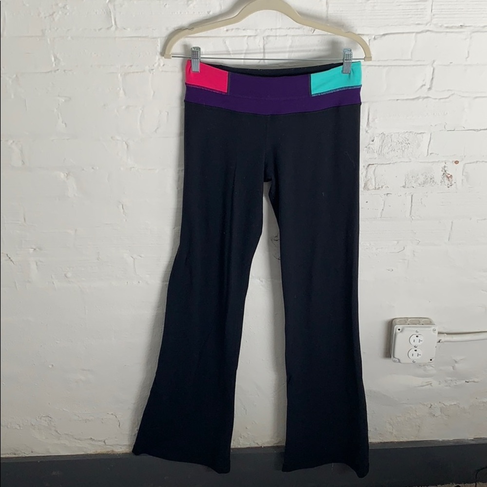Reversible Lululemon black leggings - size 6